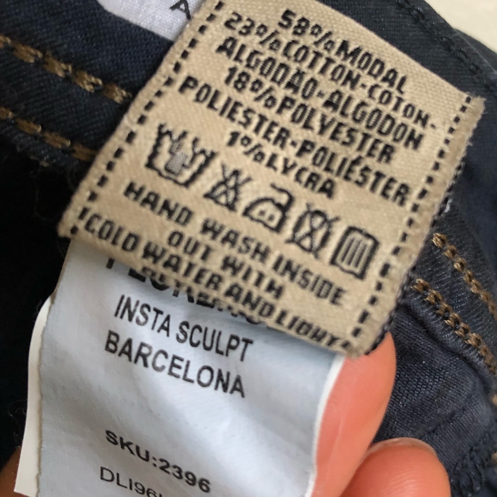 DL1961 Florence Instasculpt Coated Skinny Jean 28 - Picture 11 of 11